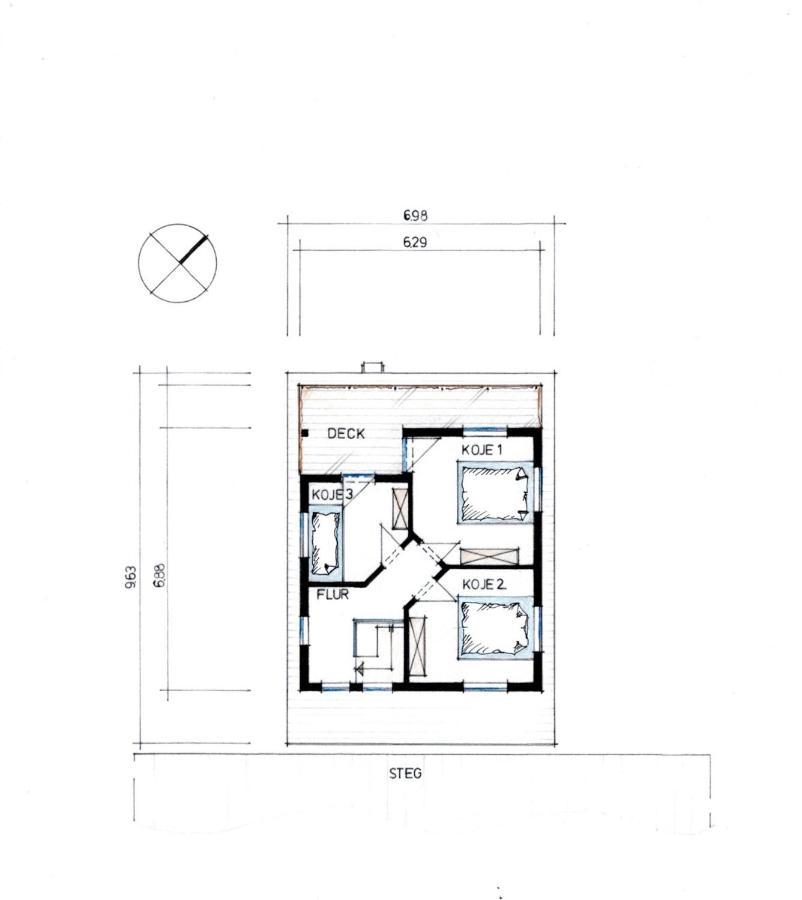 4 Sterne Dtv Floating House Hotel Kröslin Екстериор снимка
